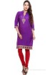 Mytri Casual Embroidered Women's Kurti